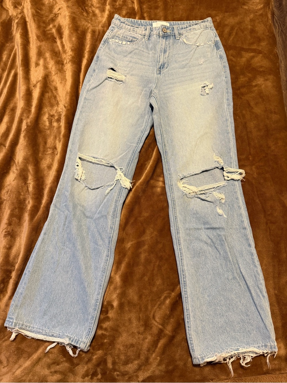 Vervet Blue Size 28 Distressed Jeans